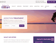 Tablet Screenshot of pathwaytohope.net
